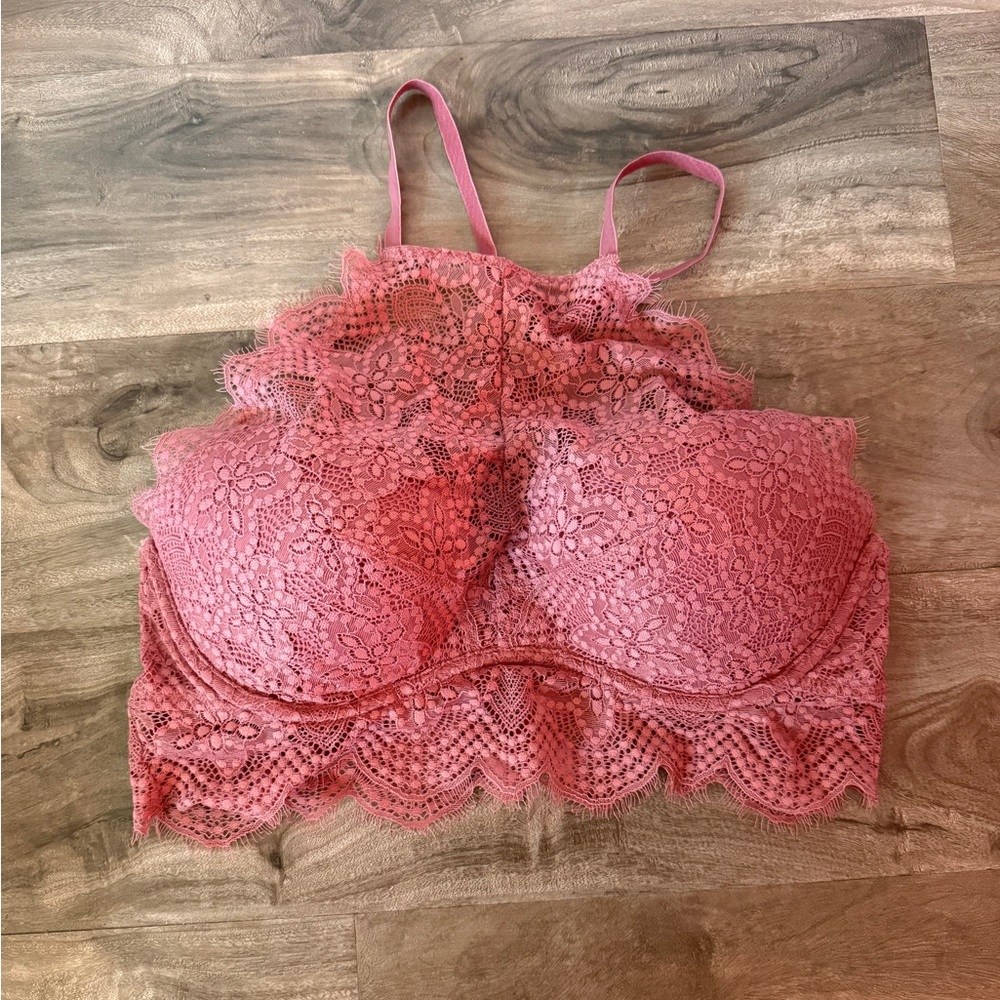 Victorias Secret High Neck Push Up Bralette